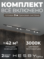 Комплект трековый Hesby Lighting Skylite No14 HSBL_kompl_S014_VI3B3K