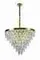 Люстра подвесная NewRgy 5729E/18A GOLD+CLEAR, 18×40 Вт, золотая и прозрачная