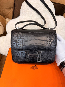 Сумка Hermes Constance mini American Aliligator