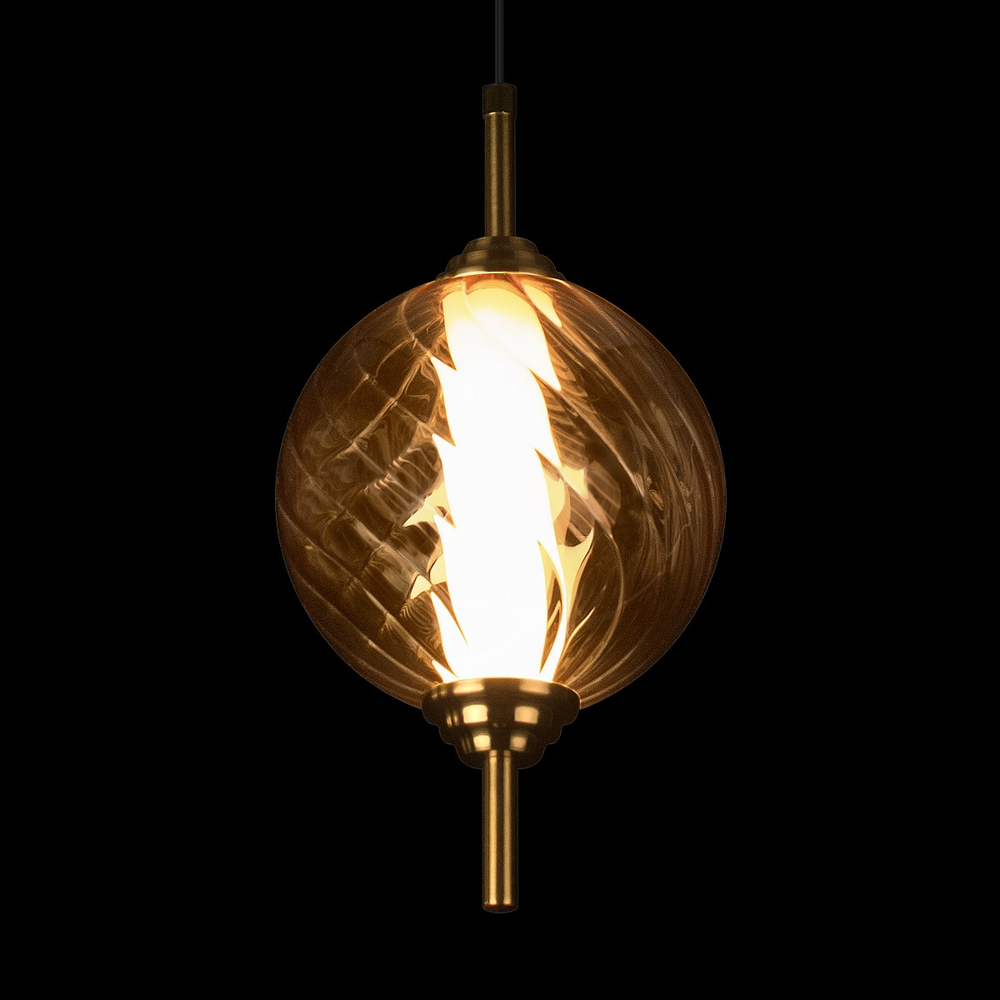 Подвесной светильник Loft it Helix 10421/B Amber