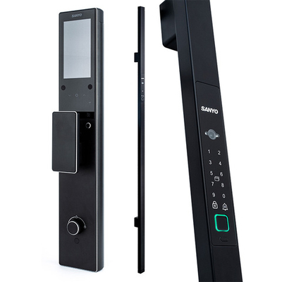 Автоматический умный замок с ручкой-штангой Sanyo D500 Tuya