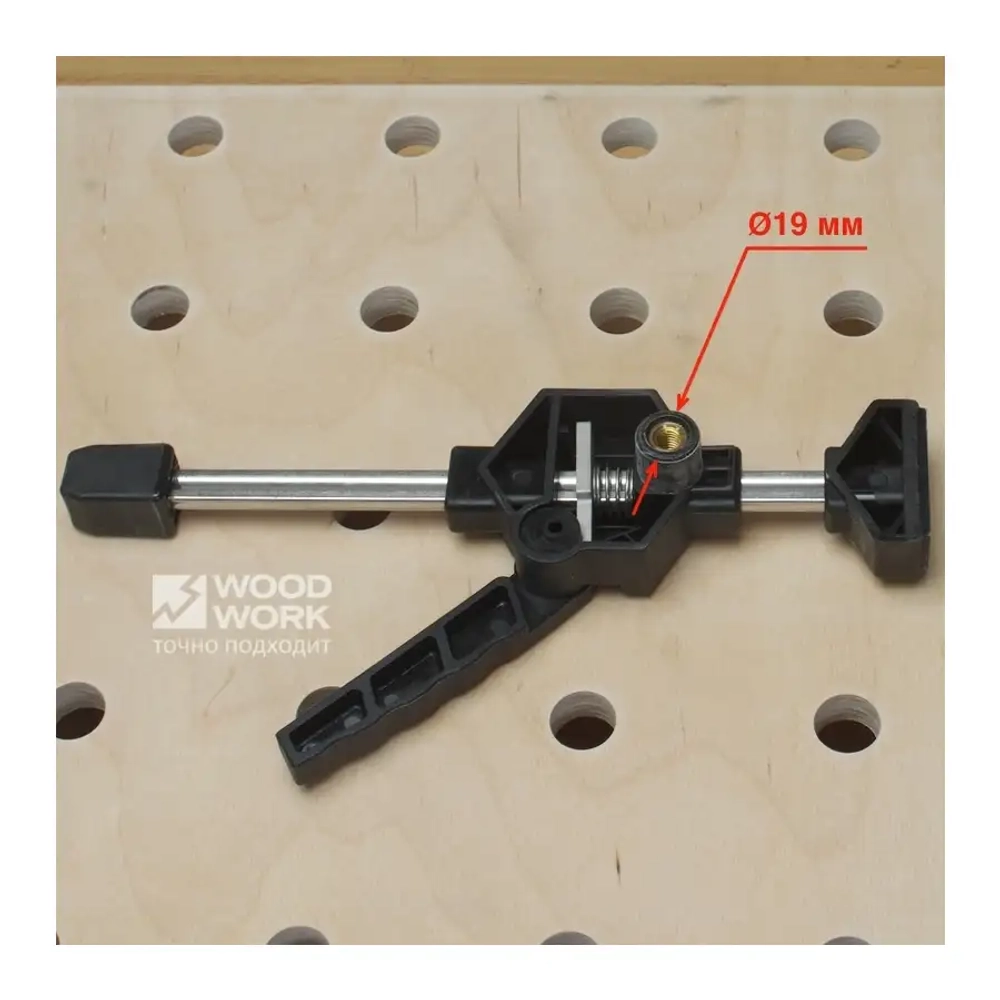 Прижимы верстачные эксцентриковые Woodwork CLM-002
