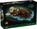 Конструктор Лего Идеи Плавающие морские выдры 21366 | LEGO Ideas Floating Sea Otters мама-выдра с детёнышем 1234 дет 18+