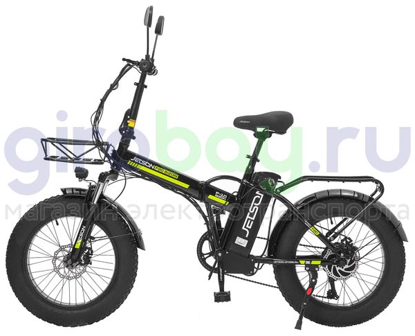 Электровелосипед Jetson F20 BIZON MAX (48V/25Ah) - Чёрный