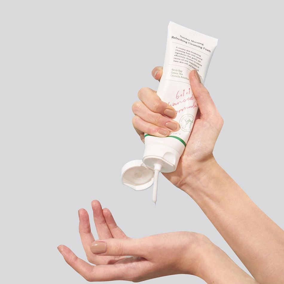 Увлажняющая пенка Axis-Y Sunday Morning Refreshing Cleansing Foam 120мл
