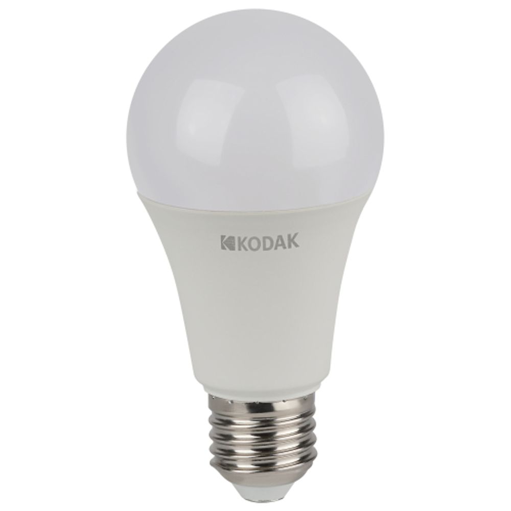 Лампа светодиодная Kodak LED A60-9W-865-E27 K 9Вт груша холодный дневной свет Е27 | Лампы cветодиодные Груша (A)