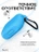 Чехол для Airpods Pro Gurdini прорезиненный soft touch c карабином Голубой