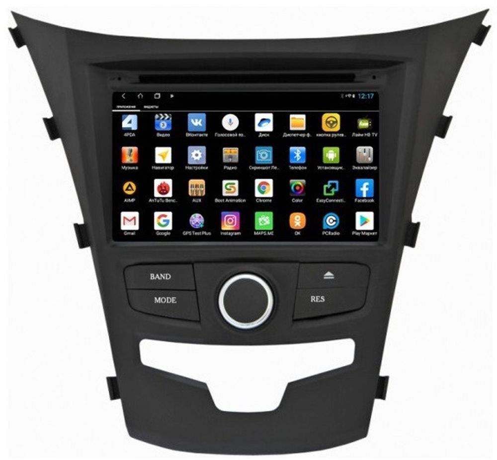 Магнитола для SsangYong Actyon II 2013-2021 - Parafar PF355XHDDVD на Android 11, SIM-слот