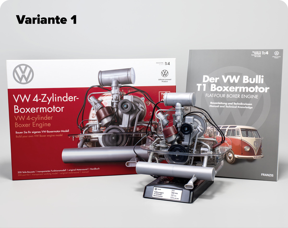 Конструктор Franzis VW Boxermotor 2 в 1 1:4