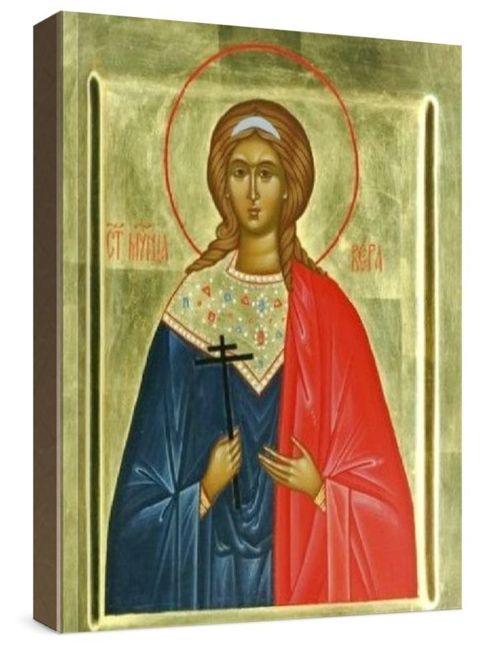 Вера Римская (рукописная икона)