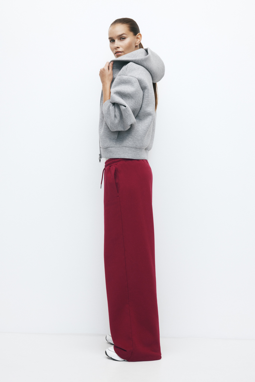 Спортивные брюки-джоггеры Oversized Fit - H&M