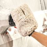 Варежка для ручной мойки плюшевая без пальца MaxShine, 650 г/м, 1140002B