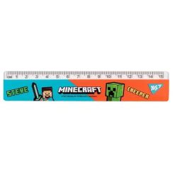 Xətkeş \ Линейка пластиковая, 15 см Minecraft 370654 Yes