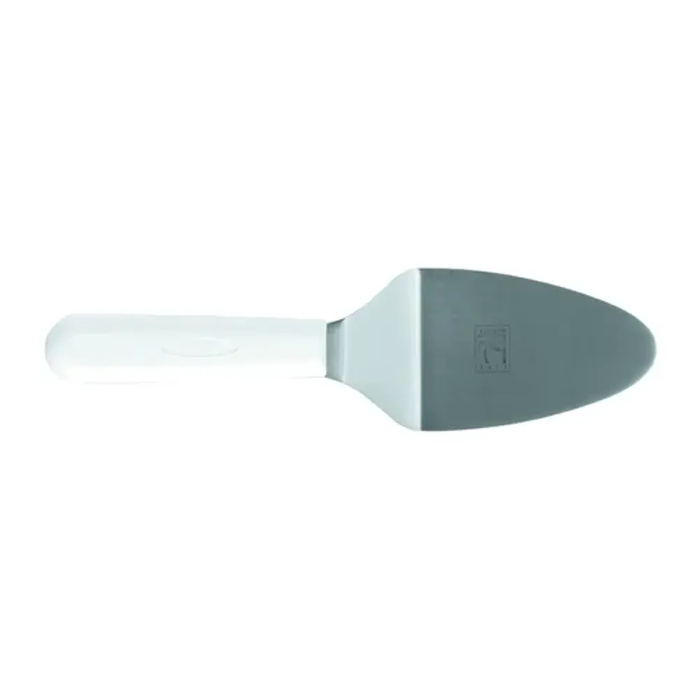 Лопатка 11*7,5 см нерж. 28 см с пласт. ручкой черная Proff Chef Line