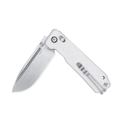 Нож складной SRM 7228B-GT2 Rubik Large Satin (14C28N, Ivory White G10)