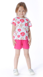 Шорты трикотажные для девочки 3-6 лет Fleur de Vie