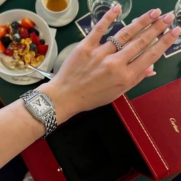 Часы серебристые от Cartier Panthere BP5-468855
