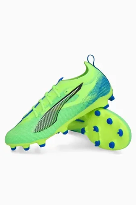 Бутсы Puma Ultra 5 Pro FG/AG Junior - зеленый