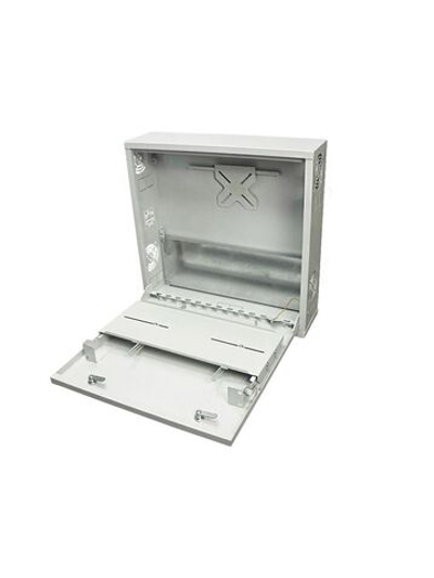 Шкаф для систем видеонаблюдения и связи настенный ST-NC550-2U01 (СЕРЫЙ)