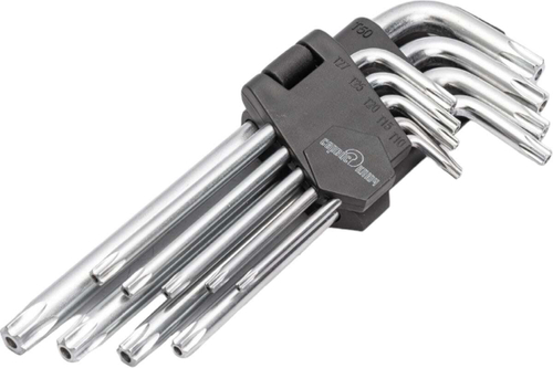 Набор Г-образных ключей torx Сервис Ключ 9 предметов 70675