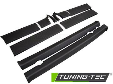 Накладки на пороги + молдинги SPORT STYLE для BMW E30 82-90 4D