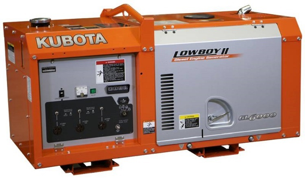 Дизельный генератор Kubota GL 6000 — Фото №1 