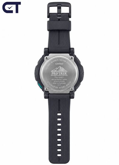 CASIO PRJ-B001-1DR PRO TREK мужские наручные часы — туристическая модель PRO TREK для активного отдыха