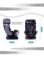 Автокресло детское AMAROBABY Professional, группа 0+/I/II