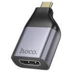 Кабель-переходник Hoco UA33 Type-C на HDMI серый