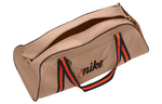 Nike Fabric Luggage Bag, One Shoulder Portable Training Gym Bag Unisex Linen Yellow