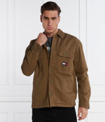 Рубашка ESSENTIAL OVERSHIRT Tommy Jeans - коричневый(DM0DM17256)