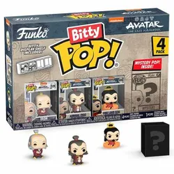 Funko Bitty POP! Avatar The Last Airbender (Iroh + Admiral + Firelord + Mystery) 4PK