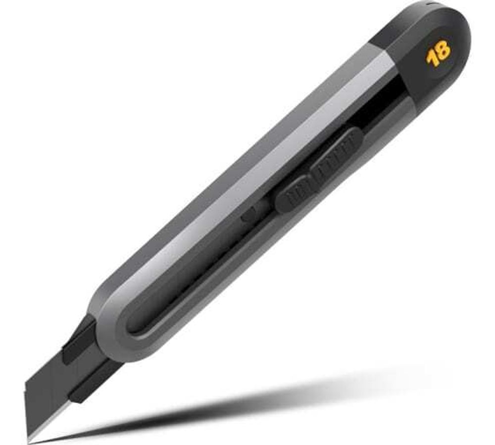 Нож технический Home Series Black 18 мм НТ4018