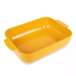Форма для запекания прямоугольная Peugeot Saffron Yellow