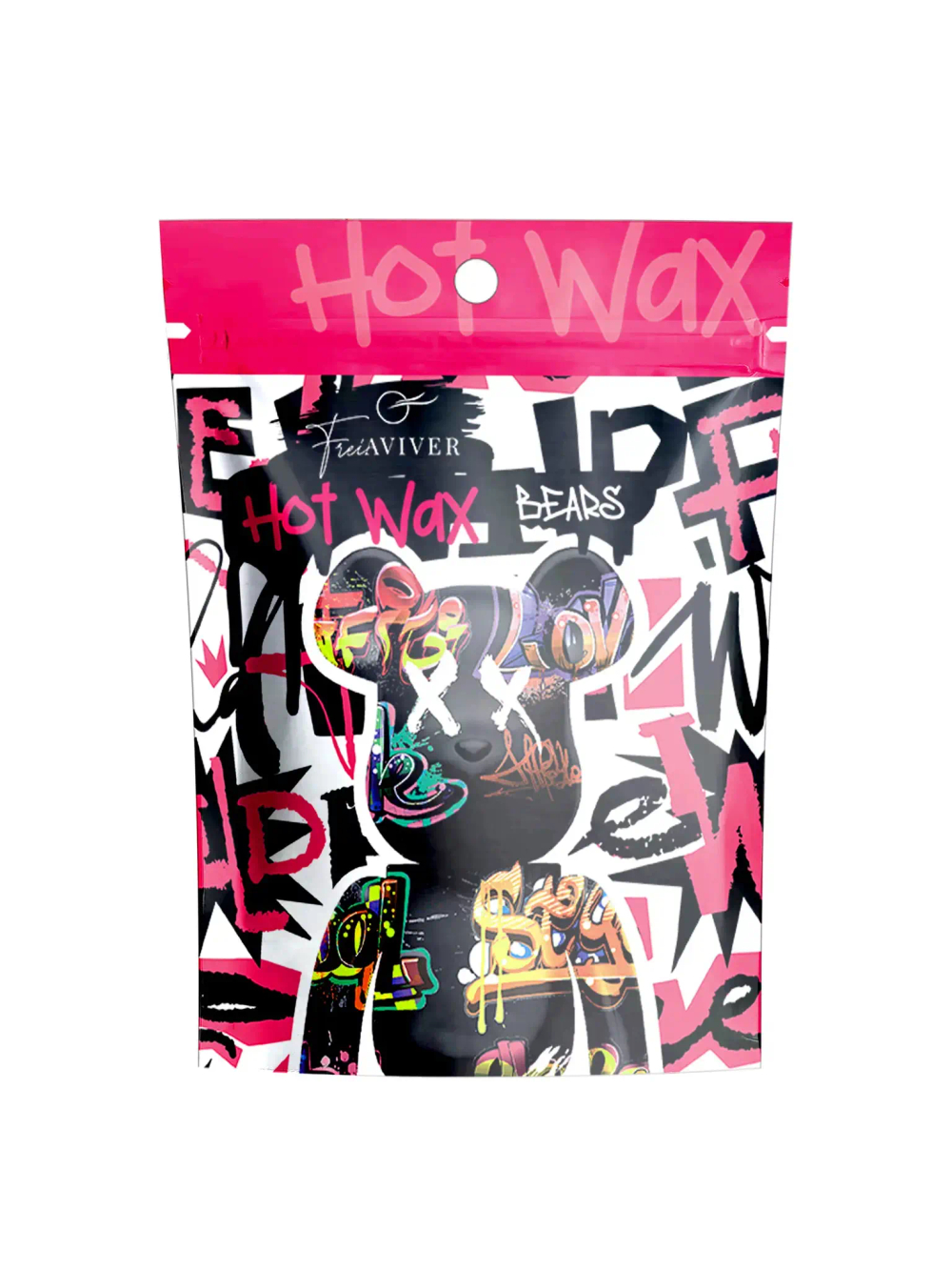 Воск FreiAVIVER для депиляции бровей и лица Hot Wax 500g (синие мишки)