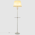 Citilux Вена CL402923T Торшер патина со столиком и кремовым абажуром