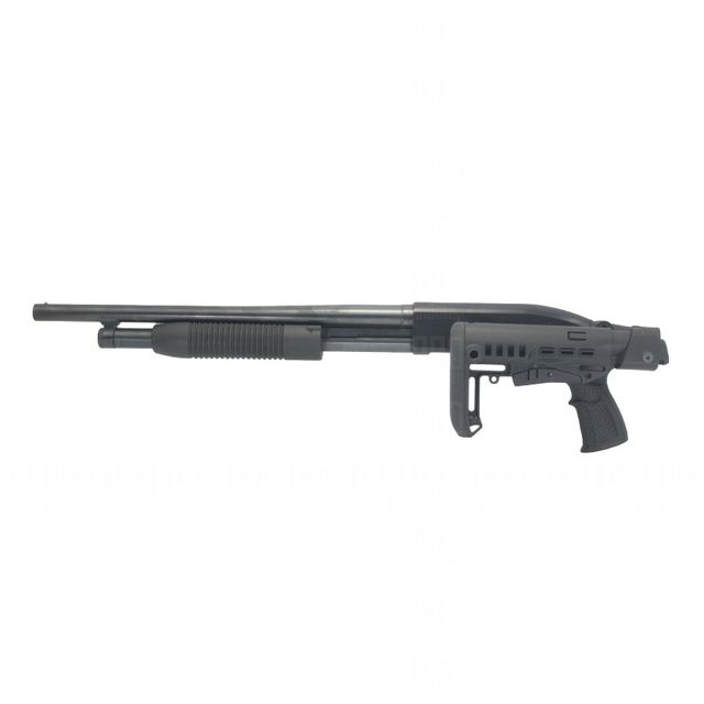 Телескопический приклад на Mossberg, DLG Tactical налево