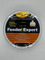 Feeder Expert монофильная леска с покрытием флюрокарбона 0.20мм