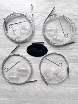 Набор съемных стандартных спиц 12см/5пар Flight Mini Denim Lykke