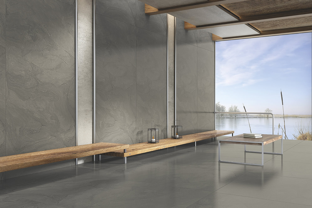 Kutahya Atlantis Anthracite Rektifiye Lappato 60x120