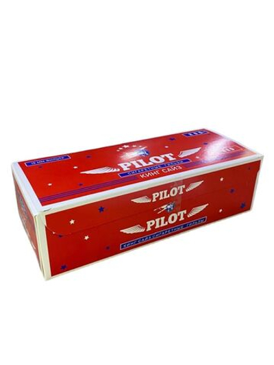 Гильзы для сигарет "PILOT" KS Red 8/15мм 200шт