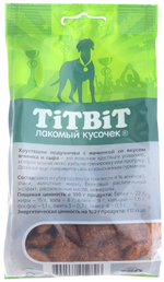 TitBit лакомство для собак Шашлычок говяжий мягкая упаковка 126 гр.