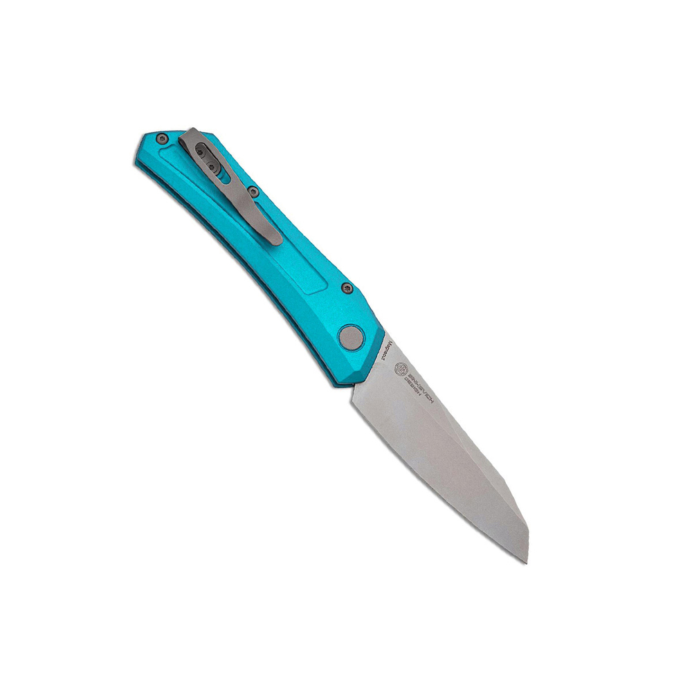 Складной нож Pro-Tech Oligarch, сталь CPM MagnaCut, DS101-T. Blue