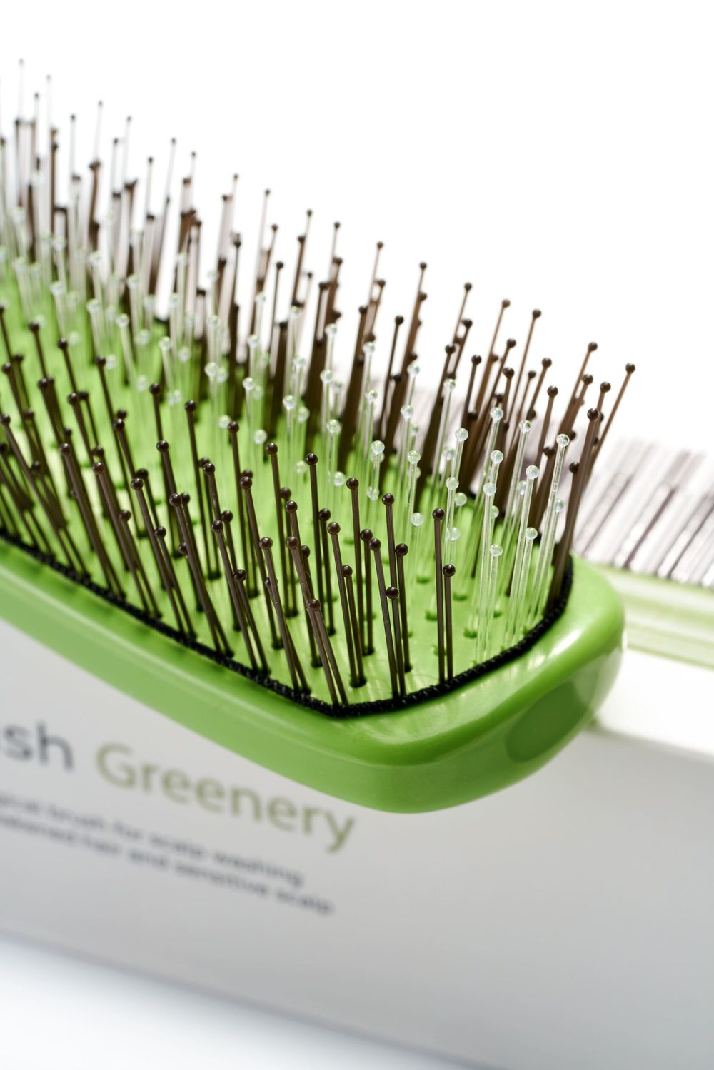 Расческа Majestic Scalp Brush лайм