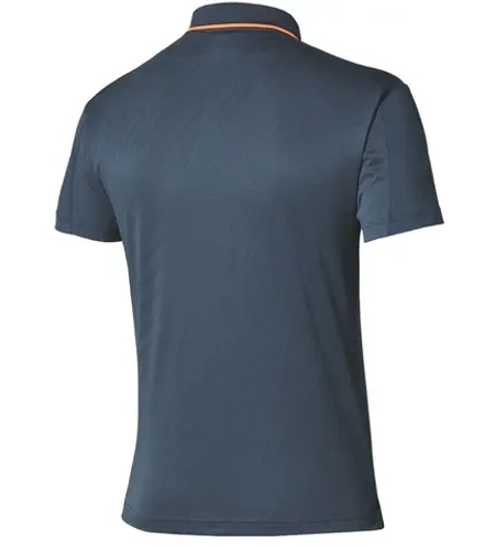 Теннисное поло Mizuno Tennis Short-Sleeve - insigna blue