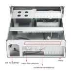 Серверный корпус Mastero 4U450, 4U, ATX, Без БП, чёрный (MST-4U-450)