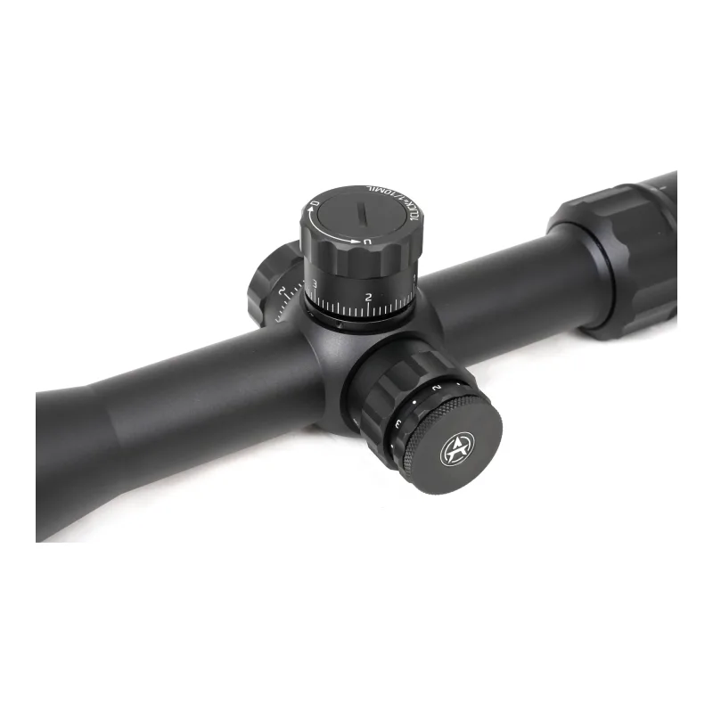 Оптический прицел ARKON Model C 4-16x44 / Аркон Модель Ц4 16 44 - крупный план барабанчиков ввода поправок