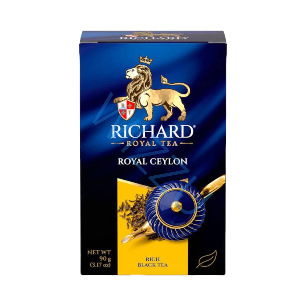 Чай Richard Royal Ceylon/Ричард Роял Цейлон чёрн. лист. круп. 180г