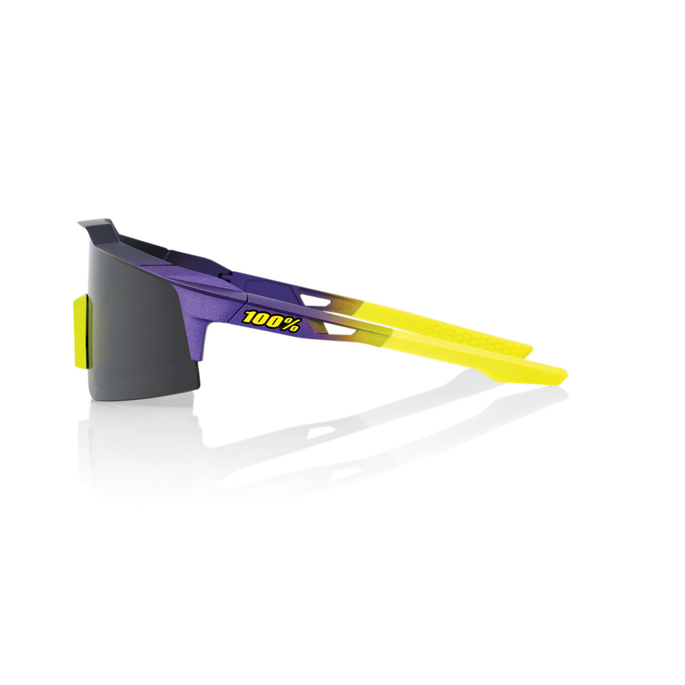 Спортивные очки 100% Speedcraft SL / Matte Metallic Digital Brights / Smoke Lens OS