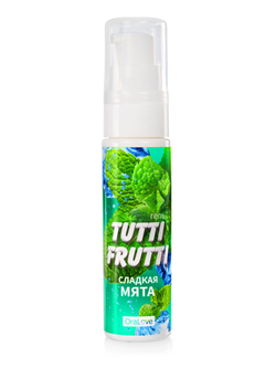 Tutti Frutti - Оральный лубрикант со вкусом Сладкая мята